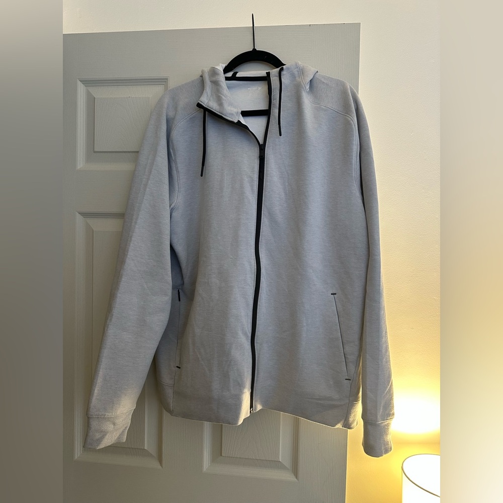 Old Navy Gray Zip Up Sweater